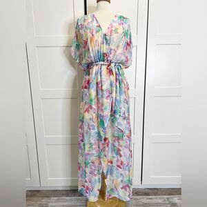 Ramy Brook Marion Maxi Dress Chiffon‎ Small Floral